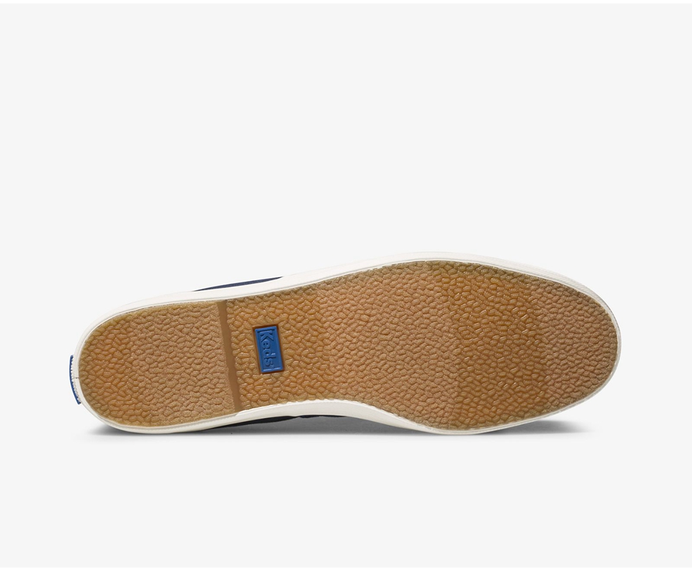 Slip Ons Keds Mujer Azules - Chillax Seasonal Washable - 1974-ESIZF